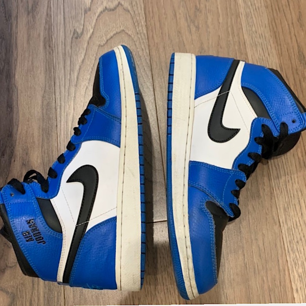 Nike Royal blue Jordans